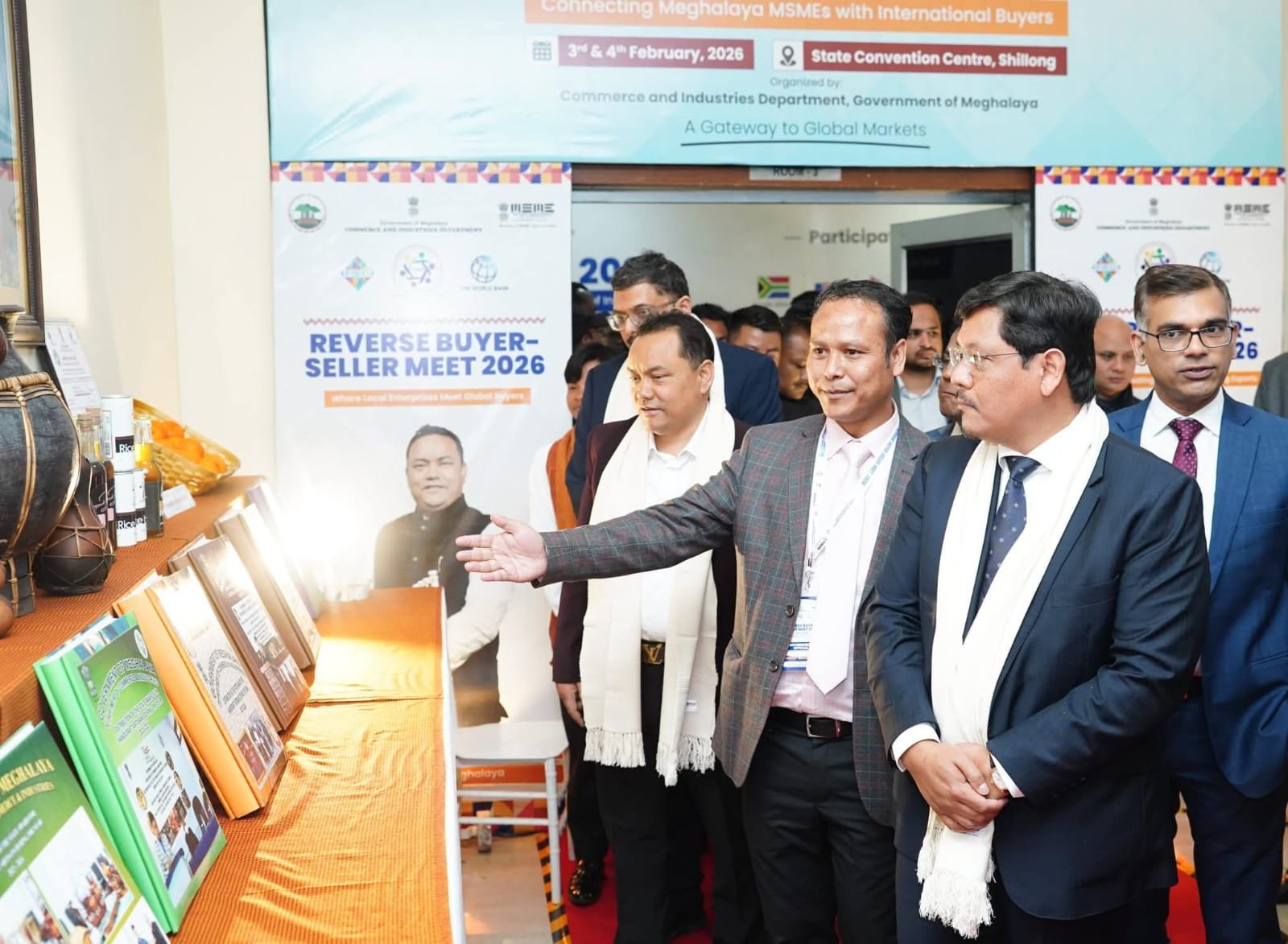Meghalaya CM Conrad Sangma Attends Reverse Buyer–Seller Meet 2026 In Shillong