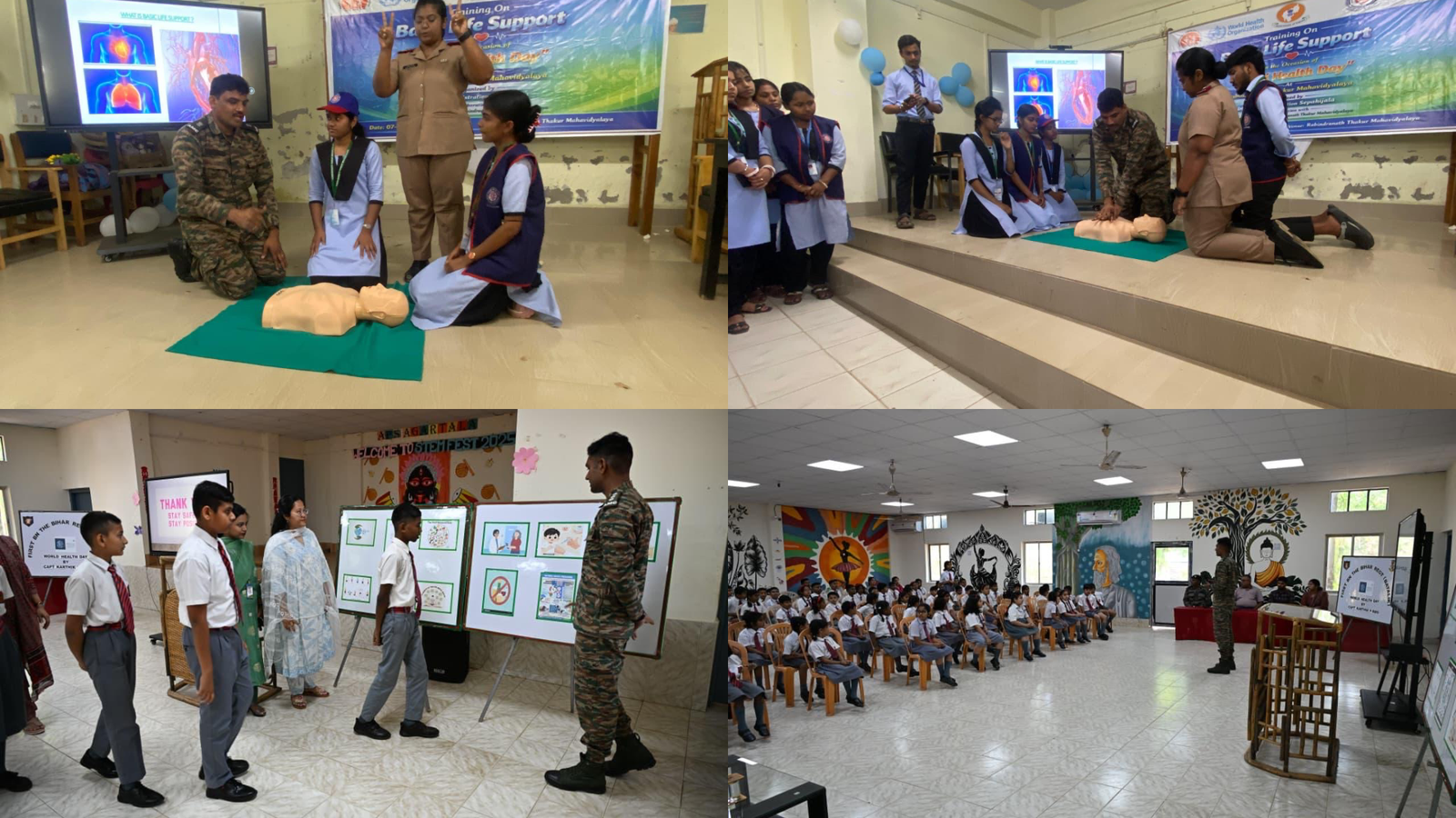 Tripura: World Health Day Outreach by Indian Army in Agartala