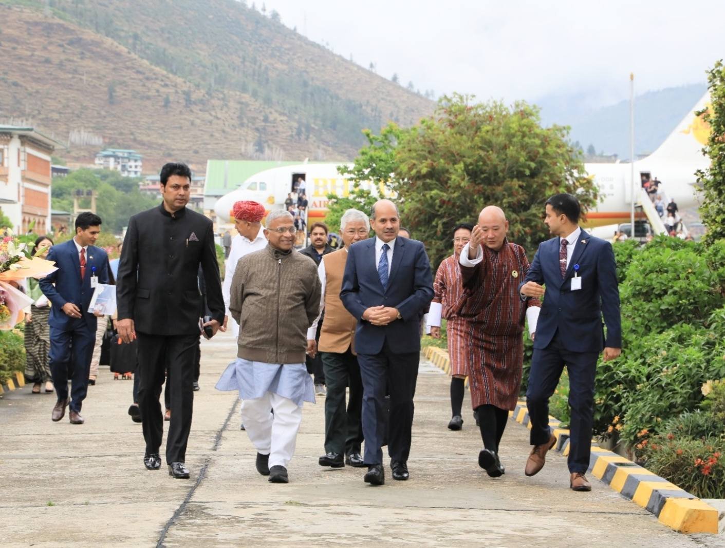 Tripura MP Biplab Kumar Deb Joins High-Level Parliamentary Delegation to Bhutan